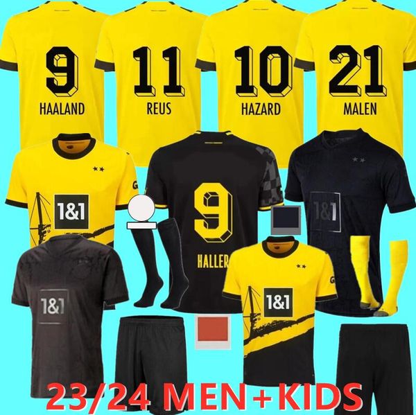 23 24 all black soccer jerseys dortmund haller borussia moukoko 2024 football shirt reus bellingham hummels reyna brandt special mens kids, Black;yellow
23 24 all black soccer jerseys dortmund haller borussia moukoko 2024 football shirt reus bellingham hummels reyna brandt special mens kids, Black;yellow