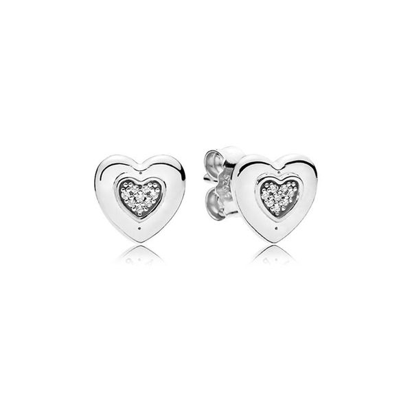 sparkling love heart stud earrings for pandora real 925 sterling silver earring set for women girls designer jewelry crystal diamond earring, Golden;silver
sparkling love heart stud earrings for pandora real 925 sterling silver earring set for women girls designer jewelry crystal diamond earring, Golden;silver