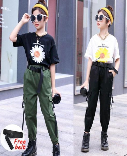 trousers eachin girls cargo pants fashion trend kids clothes loose solid streetwear children pocket5236305, Blue
trousers eachin girls cargo pants fashion trend kids clothes loose solid streetwear children pocket5236305, Blue