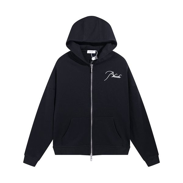 rhude hoodie full zip up hoodies jacket hoodies designer high street fashion brand letter embroidery rhude loose terry hoodie cardigan sweat, Black
rhude hoodie full zip up hoodies jacket hoodies designer high street fashion brand letter embroidery rhude loose terry hoodie cardigan sweat, Black