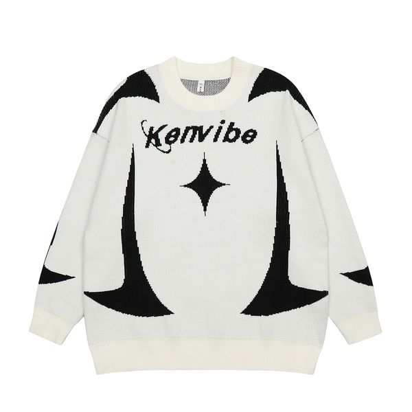 knitted crew neck sweater men and women pullover high street oversize loose casual autumn sweaters
knitted crew neck sweater men and women pullover high street oversize loose casual autumn sweaters