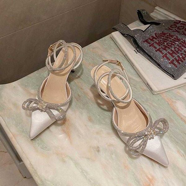 lady sandals heels stiletto women's shoes bow knot french bandage rhinestone wrapped transparent pointed high heel sandals 230615, Black
lady sandals heels stiletto women's shoes bow knot french bandage rhinestone wrapped transparent pointed high heel sandals 230615, Black