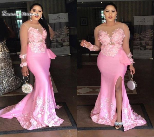 mermaid side split prom dresses sheer neck long sleeves satin evening gowns wear custom made1025937, Black
mermaid side split prom dresses sheer neck long sleeves satin evening gowns wear custom made1025937, Black