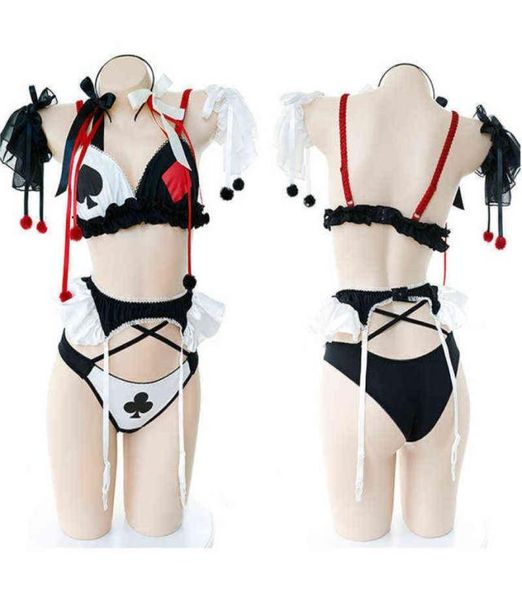demon cosplay costume clowns poker lingerie set lolita underwear panties bondage kawaii nightwear caitsuit costume h22046075363, Red;black
demon cosplay costume clowns poker lingerie set lolita underwear panties bondage kawaii nightwear caitsuit costume h22046075363, Red;black