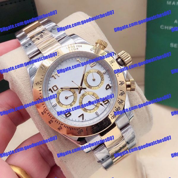 2 model men's watch m116503-0001 116508 116503 40mm gold steel yellow and white dial two-color eta 2813 automatic mechanical watch for, Slivery;brown
2 model men's watch m116503-0001 116508 116503 40mm gold steel yellow and white dial two-color eta 2813 automatic mechanical watch for, Slivery;brown