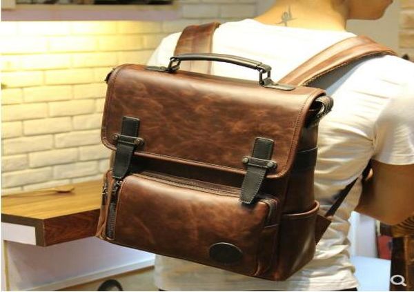 2018 new bag brand men pu leather backpack male vintage leather bag school bag man travel backpack fashion bags3002544
2018 new bag brand men pu leather backpack male vintage leather bag school bag man travel backpack fashion bags3002544