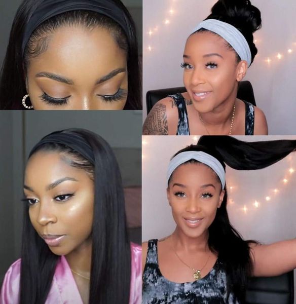 silky straight headband glueless wig human hair wigs remy brazilian full machine made wig for women5753090, Black;brown
silky straight headband glueless wig human hair wigs remy brazilian full machine made wig for women5753090, Black;brown