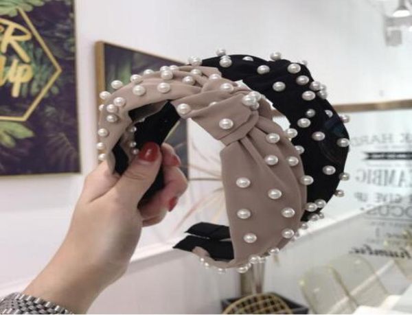 new fashion hair accessories women039s fabric solid color beaded beads full of knots widebrimmed headband headband girl hair b6001332
new fashion hair accessories women039s fabric solid color beaded beads full of knots widebrimmed headband headband girl hair b6001332