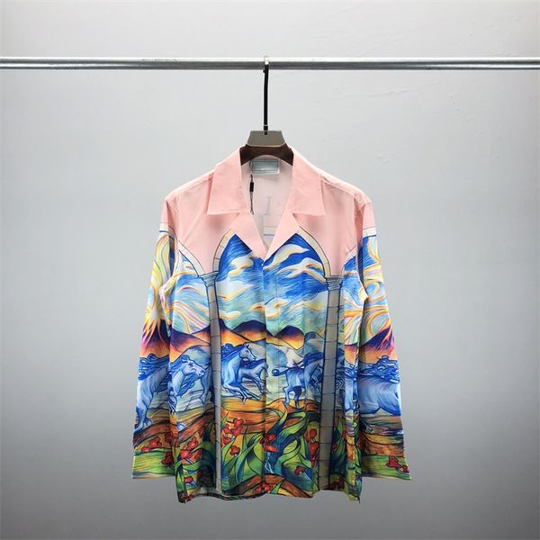 2 men's casual shirts luxury floral print for men's autumn long sleeve slim asual shirt business social formal dress street party, White;black
2 men's casual shirts luxury floral print for men's autumn long sleeve slim asual shirt business social formal dress street party, White;black