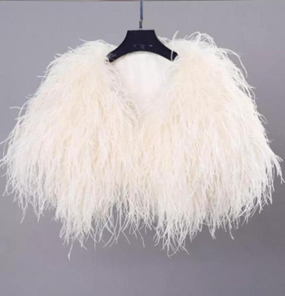 wraps jackets elegant ostrich feather white fur coat jacket bridal bolero for wedding formal shawls evening pa5885245
wraps jackets elegant ostrich feather white fur coat jacket bridal bolero for wedding formal shawls evening pa5885245