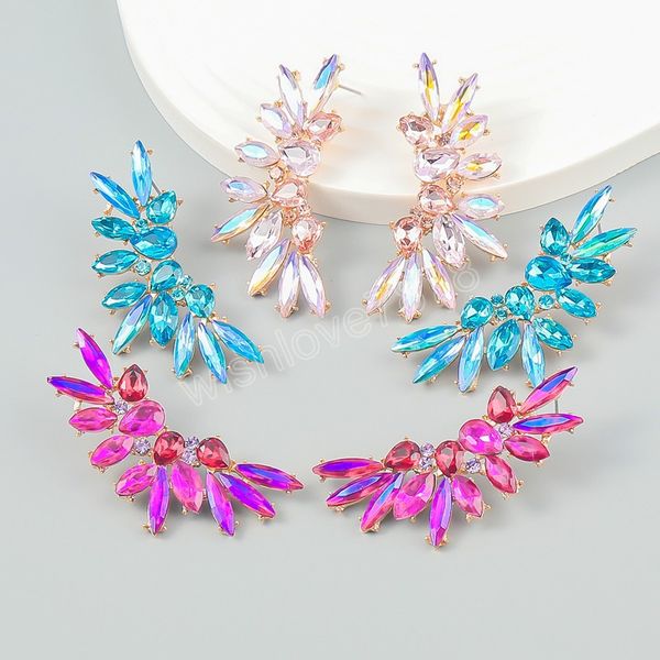 metal rhinestone geometric earrings party sparkling statement dangle earrings women's trend jewelry, Silver
metal rhinestone geometric earrings party sparkling statement dangle earrings women's trend jewelry, Silver