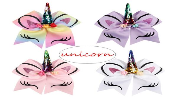 7inches girls unicorn horn hairbands kids large hair bows with flower glitter printed boutique hair accessories3770626, Slivery;white
7inches girls unicorn horn hairbands kids large hair bows with flower glitter printed boutique hair accessories3770626, Slivery;white