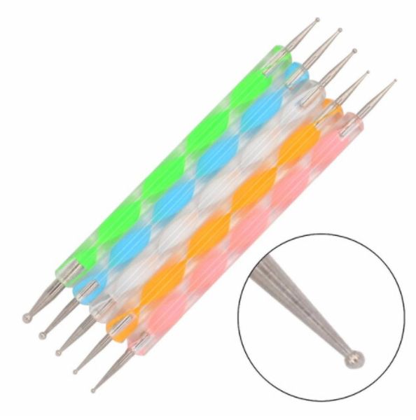 fashion 5pcsset point dot pen manicure tools painting pen nail art 5 colors dotting tool4049905, Silver
fashion 5pcsset point dot pen manicure tools painting pen nail art 5 colors dotting tool4049905, Silver