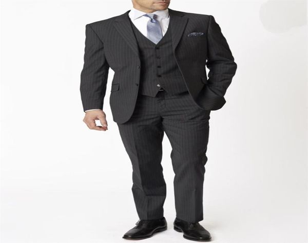 groom tuxedos groomsmen notch lapel custom made black stripe men suits weddingpromdinner man blazer jacketpantsvesttie5113016, Black;gray
groom tuxedos groomsmen notch lapel custom made black stripe men suits weddingpromdinner man blazer jacketpantsvesttie5113016, Black;gray
