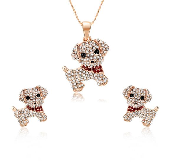 hc fashion crystal cartoon animal girls kid gift earrings necklace jewelry set cute lovely little dog pendant children jewelry t1100637, Red;brown
hc fashion crystal cartoon animal girls kid gift earrings necklace jewelry set cute lovely little dog pendant children jewelry t1100637, Red;brown