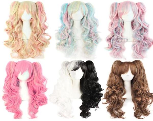 long wavy cosplay wig 65cm purple pink ombre two ponytails synthetic hair heat resistant wigs for women2632762, Black
long wavy cosplay wig 65cm purple pink ombre two ponytails synthetic hair heat resistant wigs for women2632762, Black