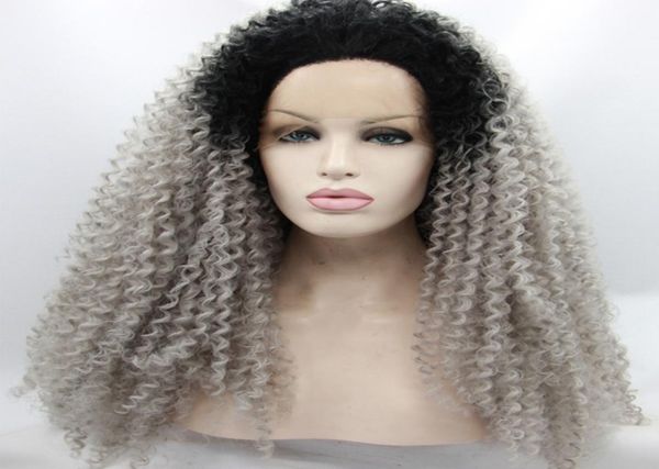 ombre afro kinky curly gray synthetic lace front wig glueless two tone natural blacksilver grey heat resistant hair women wigs1393747, Black
ombre afro kinky curly gray synthetic lace front wig glueless two tone natural blacksilver grey heat resistant hair women wigs1393747, Black