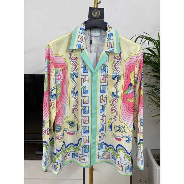 casablanca silk shirt mens designer shirts european american trend oversized men casual shirt printed hip hop summer long sleeve tshirt, White;black
casablanca silk shirt mens designer shirts european american trend oversized men casual shirt printed hip hop summer long sleeve tshirt, White;black