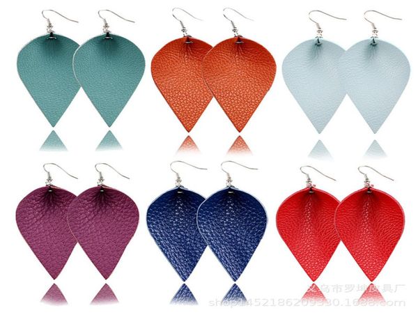 christmas gift retro style genuine leather leaf earrings fashion dangle earrings for women 27 colors fj4306284284, Red;brown 
christmas gift retro style genuine leather leaf earrings fashion dangle earrings for women 27 colors fj4306284284, Red;brown