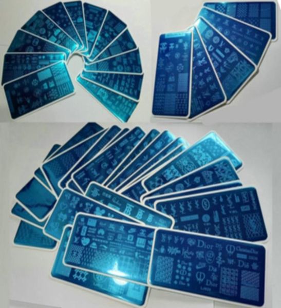 new 36pcs luxury logo brand designs nail art stamping plate stamp xl big full french design image stencil transfer polish print te7910085, White
new 36pcs luxury logo brand designs nail art stamping plate stamp xl big full french design image stencil transfer polish print te7910085, White