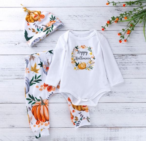halloween baby outfits pumpkin printed infant boy rompers pants hat 3pcs sets long sleeve cartoon toddler girl clothes set dw42323910152, White
halloween baby outfits pumpkin printed infant boy rompers pants hat 3pcs sets long sleeve cartoon toddler girl clothes set dw42323910152, White