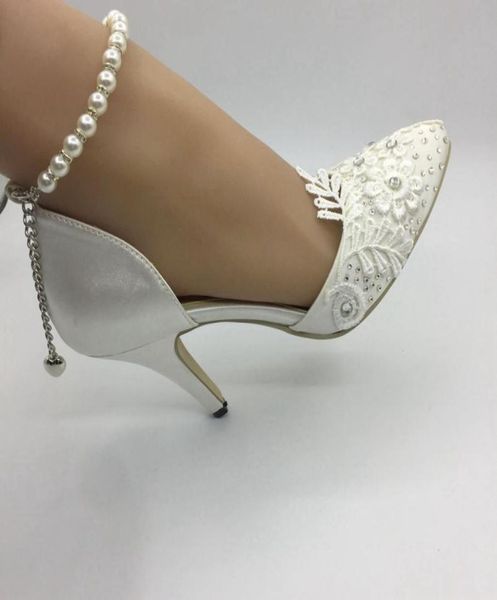 white lace handmade wedding shoes high heel pearl crystals bridal accessories bridal shoes 2019 spring bridesmaid shoes3073285, Black
white lace handmade wedding shoes high heel pearl crystals bridal accessories bridal shoes 2019 spring bridesmaid shoes3073285, Black
