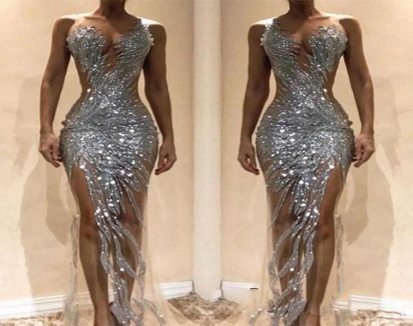 2019 nigerian silver sequins beaded mermaid formal prom dresses custom made sleeveless sheer neck side split pageant party go4726478, White;red
2019 nigerian silver sequins beaded mermaid formal prom dresses custom made sleeveless sheer neck side split pageant party go4726478, White;red