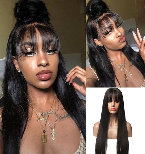 kisshair 13x4 lace frontal wig with bang natural color silky straight cuticle aligned indian raw virgin human hair preplucked 4x45454339, Black;brown
kisshair 13x4 lace frontal wig with bang natural color silky straight cuticle aligned indian raw virgin human hair preplucked 4x45454339, Black;brown