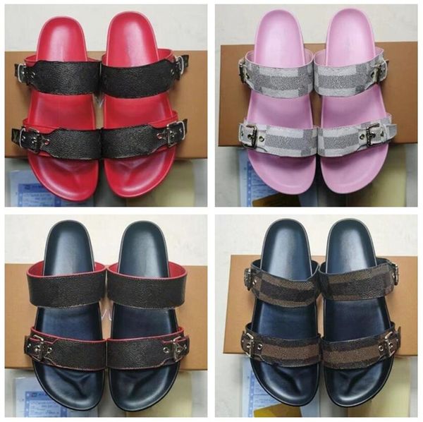 bom dia flat mule 1a3r5m cool effortlessly stylish slides 2 straps with adjusted gold buckles women summer slippers size 35-45, Black
bom dia flat mule 1a3r5m cool effortlessly stylish slides 2 straps with adjusted gold buckles women summer slippers size 35-45, Black