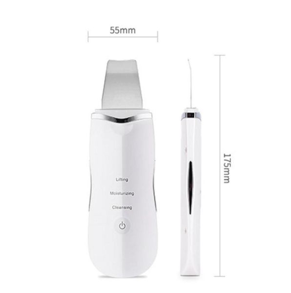 sell rechargeable ultrasonic ion face skin scrubber facial cleaner cleansing spatula peeling vibration facial cleansing device1838308
sell rechargeable ultrasonic ion face skin scrubber facial cleaner cleansing spatula peeling vibration facial cleansing device1838308