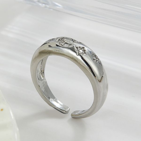 hip-hop rapper circular ring zircon open ring star moon adjustable shiny punk exaggerated night party jewelry wholesale 1409, Golden;silver
hip-hop rapper circular ring zircon open ring star moon adjustable shiny punk exaggerated night party jewelry wholesale 1409, Golden;silver