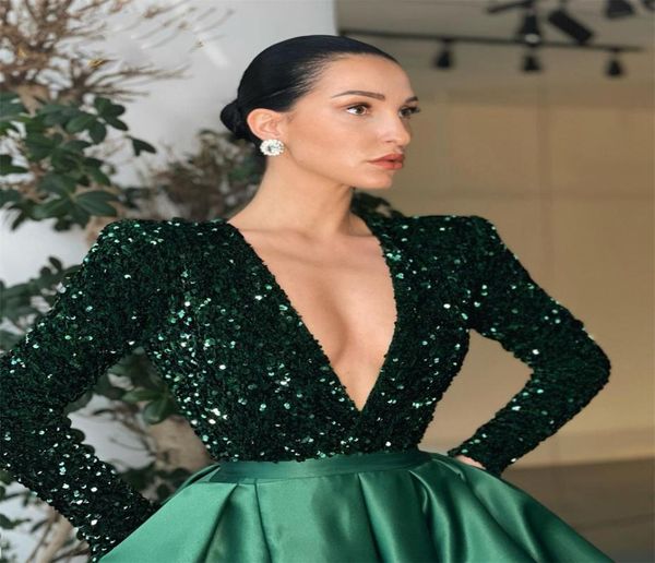 black aline sequined formal evening dress v neck long sleeve floor length with side slit formal simple robe de soiree3089326, Black;red
black aline sequined formal evening dress v neck long sleeve floor length with side slit formal simple robe de soiree3089326, Black;red