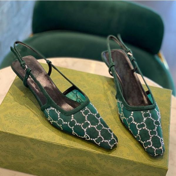 2023 new sandals designers rhinestone women dress shoes fashion sandal gauze decoration calico luxury small square head kitten heel back str, Black
2023 new sandals designers rhinestone women dress shoes fashion sandal gauze decoration calico luxury small square head kitten heel back str, Black