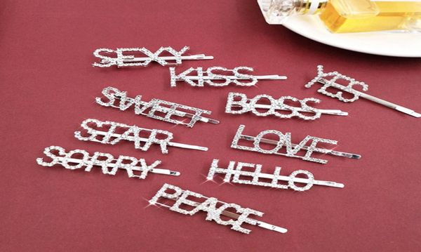 diamond hair clips crystal shiny hair pins words letters rhinestones clip barrettes women girls party hair accessories hha14021022909, Slivery;white
diamond hair clips crystal shiny hair pins words letters rhinestones clip barrettes women girls party hair accessories hha14021022909, Slivery;white
