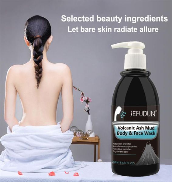 whitening volcanic ash mud body face shower gel wash fast brightening moisturizing facial skin care gels 250ml7896537
whitening volcanic ash mud body face shower gel wash fast brightening moisturizing facial skin care gels 250ml7896537