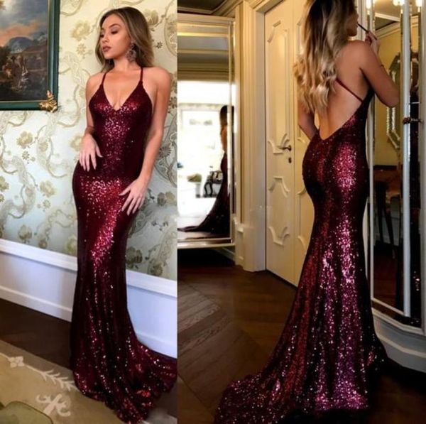 sparkle spaghetti burgundy mermaid prom dresses new deep v neck cross back long party gowns backless sequined dresses evening4402560, Black
sparkle spaghetti burgundy mermaid prom dresses new deep v neck cross back long party gowns backless sequined dresses evening4402560, Black