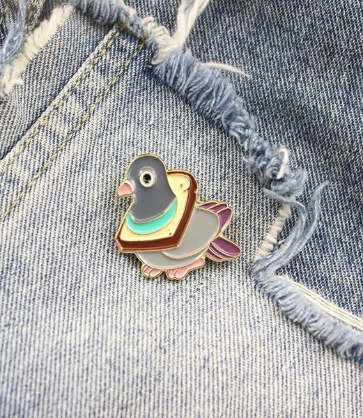 rng cute bird bread metal enamel pin wheat delicious slice collar fun cartoon animal brooch shirt badge bag lapel jewelry gift2218151, Blue
rng cute bird bread metal enamel pin wheat delicious slice collar fun cartoon animal brooch shirt badge bag lapel jewelry gift2218151, Blue