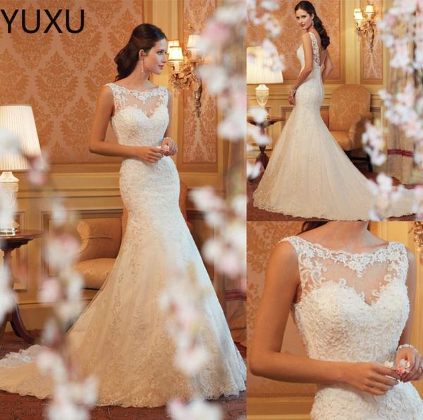 ivory lace appliques champagne mermaid wedding dresses open back 3d flowers bridal gowns new arrival mermaid dress3370922, White
ivory lace appliques champagne mermaid wedding dresses open back 3d flowers bridal gowns new arrival mermaid dress3370922, White