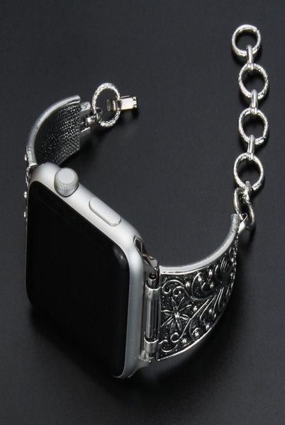 vintage chain jewelry bracelet band for apple watch series 3 2 1 strap for iwatch 38mm 42mm retro adjustable wrist metal clasp4708001, Black;brown
vintage chain jewelry bracelet band for apple watch series 3 2 1 strap for iwatch 38mm 42mm retro adjustable wrist metal clasp4708001, Black;brown
