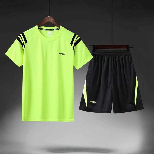 outdoor leisure sports suit men's summer sportswear training suit badminton football suit large, White;black
outdoor leisure sports suit men's summer sportswear training suit badminton football suit large, White;black