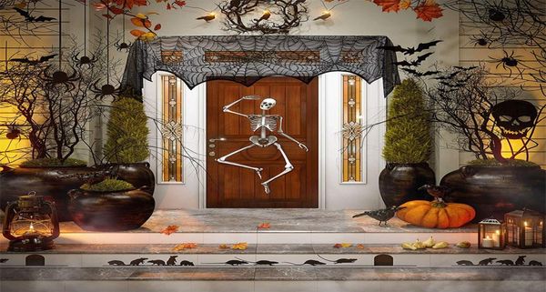halloween table decoration lace spider web tablecloth fireplace scarf black spider web table cloth for halloween decoration7706451, Red;brown
halloween table decoration lace spider web tablecloth fireplace scarf black spider web table cloth for halloween decoration7706451, Red;brown