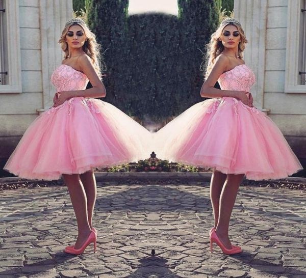 tutu pink kneelength prom dress stylish strapless beaded lace appliques pretty cocktail party dress puffy tulle short lovely even6157236, Black
tutu pink kneelength prom dress stylish strapless beaded lace appliques pretty cocktail party dress puffy tulle short lovely even6157236, Black