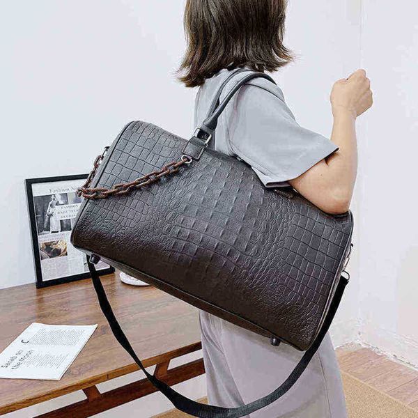 leather duffel bag women large capacity handbag fitness sports men business travel tote weekend shoulder bags 220630b0gp
leather duffel bag women large capacity handbag fitness sports men business travel tote weekend shoulder bags 220630b0gp