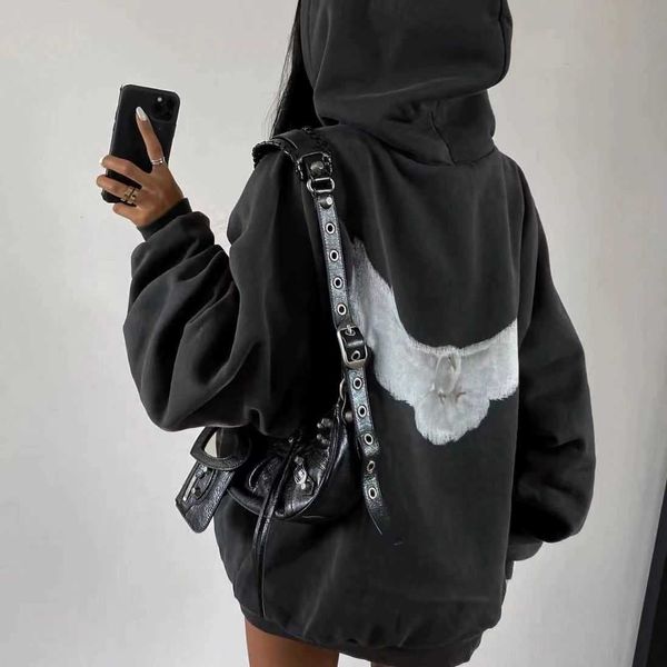 vintage peace designer three kanyes vtg luxury pullover sweater hoodie party printed dove mens womens fog high street loose fitting men wome, Black
vintage peace designer three kanyes vtg luxury pullover sweater hoodie party printed dove mens womens fog high street loose fitting men wome, Black