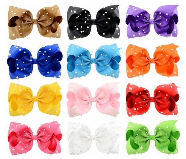 8 inch large grosgrain ribbon bow hair hairpin girl bow with pearl clip kid hair clip boutique hair bows accessories a1018315291, Slivery;white
8 inch large grosgrain ribbon bow hair hairpin girl bow with pearl clip kid hair clip boutique hair bows accessories a1018315291, Slivery;white
