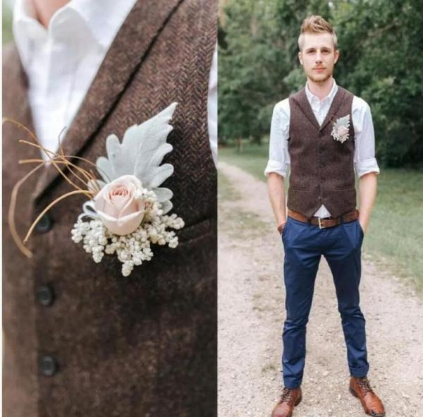 2019 wedding brown wool herringbone tweed vests custom made groom vest slim fit mens dress suit vest prom wedding plus size3238990, Black
2019 wedding brown wool herringbone tweed vests custom made groom vest slim fit mens dress suit vest prom wedding plus size3238990, Black