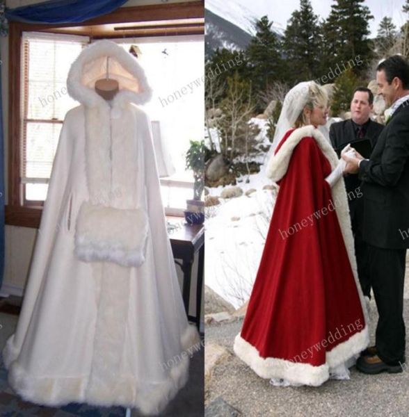 bridal cape ivory stunning wedding cloak hooded with faux fur trim ankle length red white perfect for winter long wraps jack4341126
bridal cape ivory stunning wedding cloak hooded with faux fur trim ankle length red white perfect for winter long wraps jack4341126