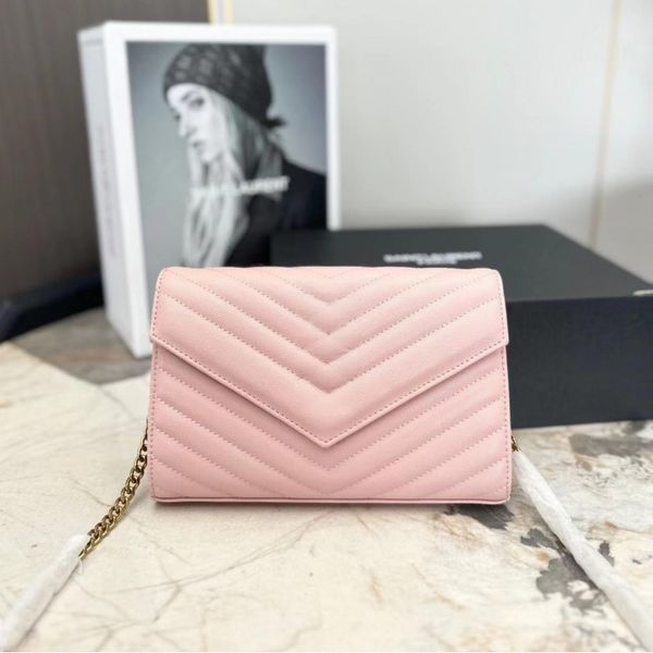 luxury handbag shoulder bag messenger bag sly purse handbag designer sewing leather bag ladies metal chain pink flip messenger bag classic w
luxury handbag shoulder bag messenger bag sly purse handbag designer sewing leather bag ladies metal chain pink flip messenger bag classic w