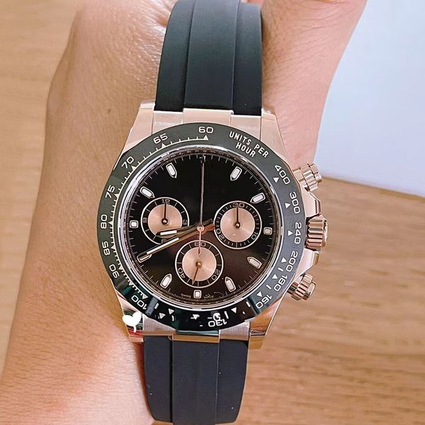 designer mens watch high-quality 7750 mechanical movement cosmograph 116515 black ceramic watch 18k rose gold automatic fashion men's w, Slivery;brown
designer mens watch high-quality 7750 mechanical movement cosmograph 116515 black ceramic watch 18k rose gold automatic fashion men's w, Slivery;brown