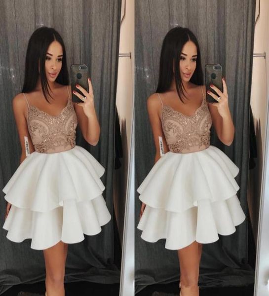 short homecoming dresses with lace appliques spaghetti strap a line tiered cocktail party wear special occasion prom gowns4133546, Black
short homecoming dresses with lace appliques spaghetti strap a line tiered cocktail party wear special occasion prom gowns4133546, Black